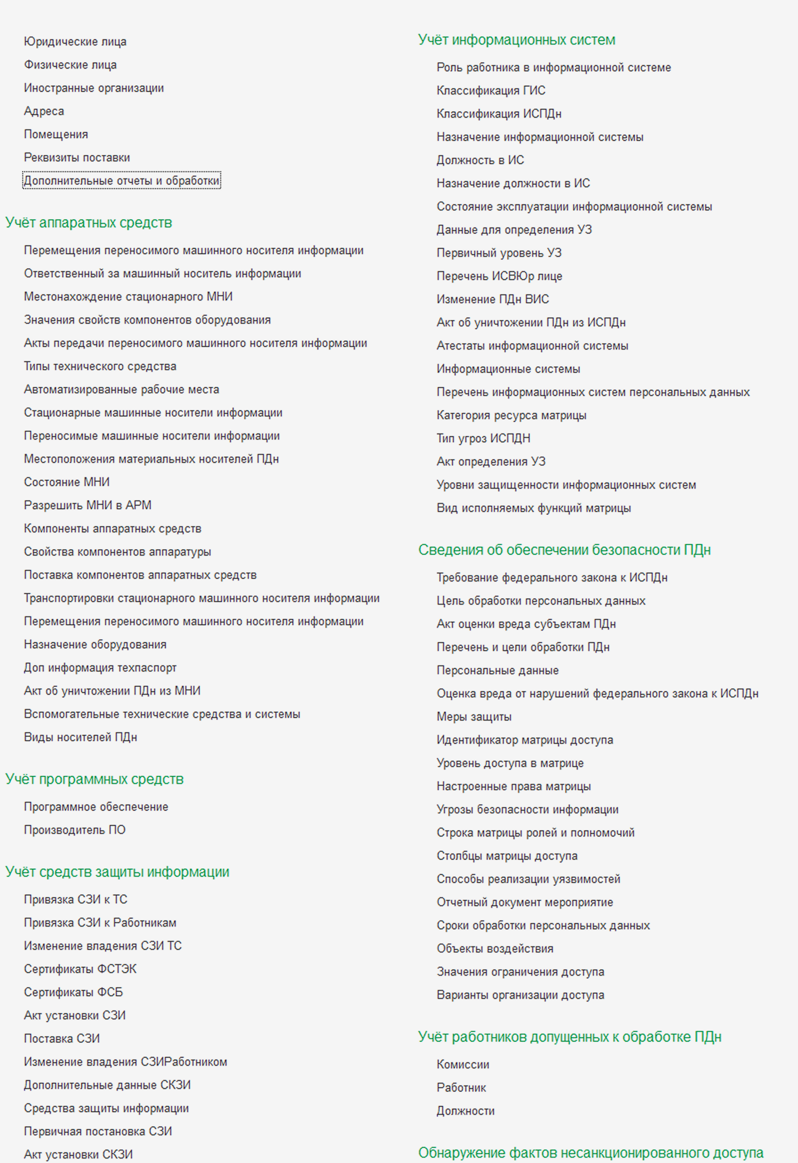 1C: Оператор персональных данных
